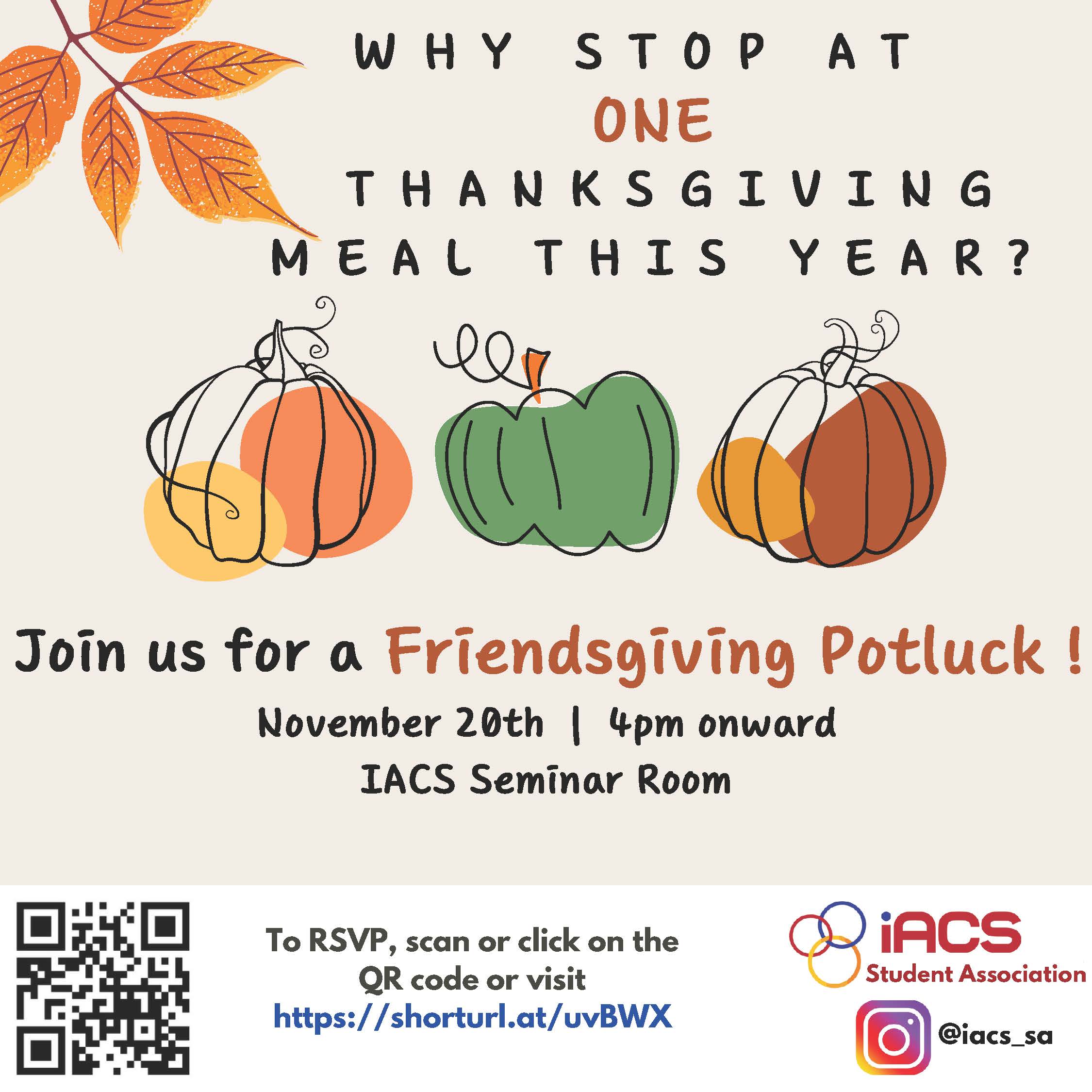 Friendsgiving Potluck